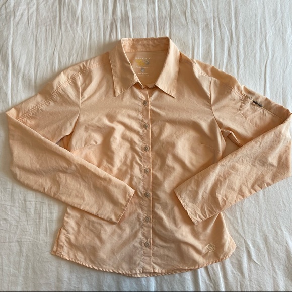 Mountain Hardware Peach Button Up - Picture 2 of 8